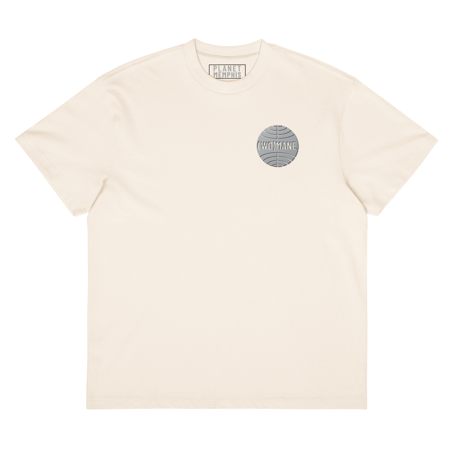 Memphis (WO)MANE. Globe Tee — Planet Memphis apparel, view 3